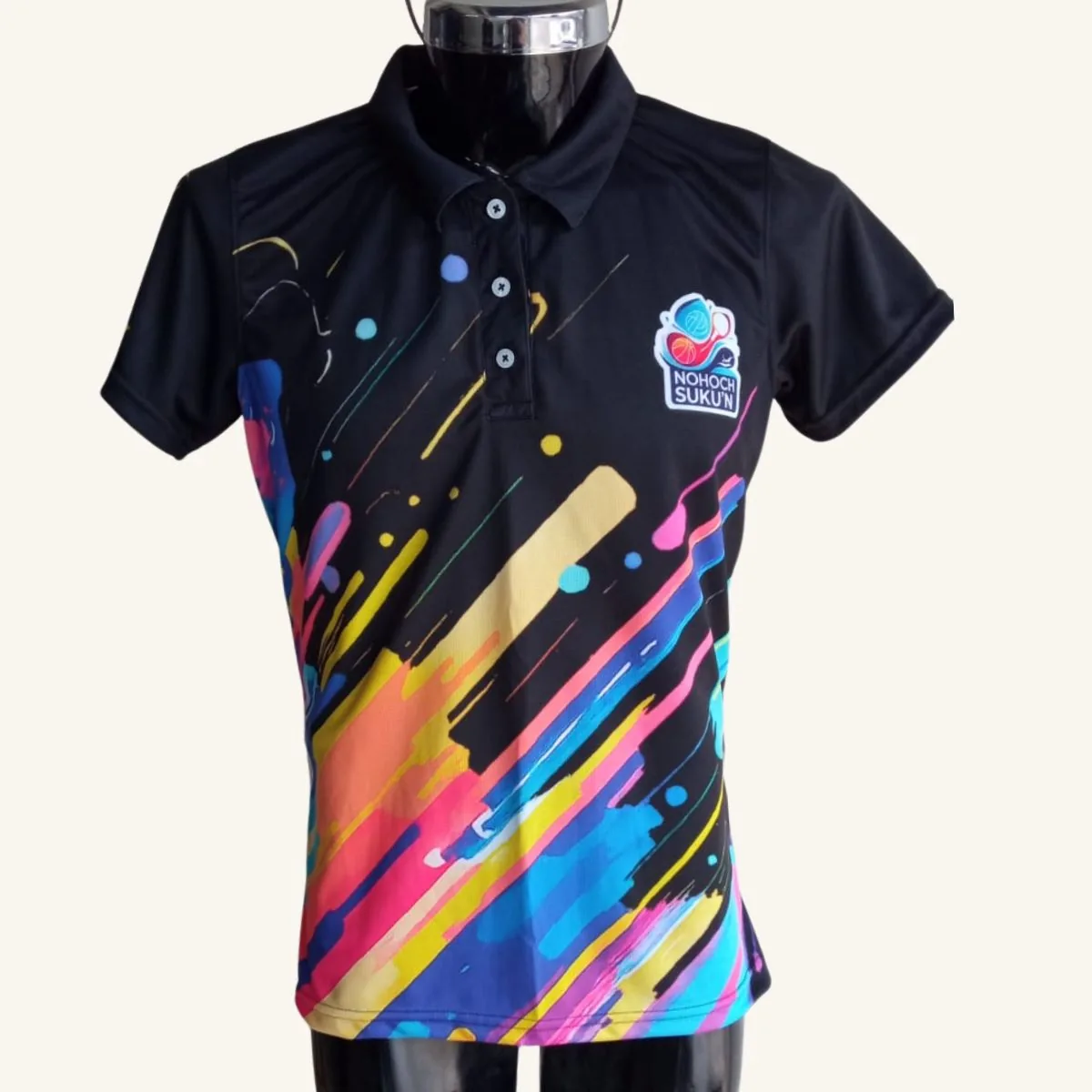 Polo corporativo personalizado para el equipo Nohoch Suku'n