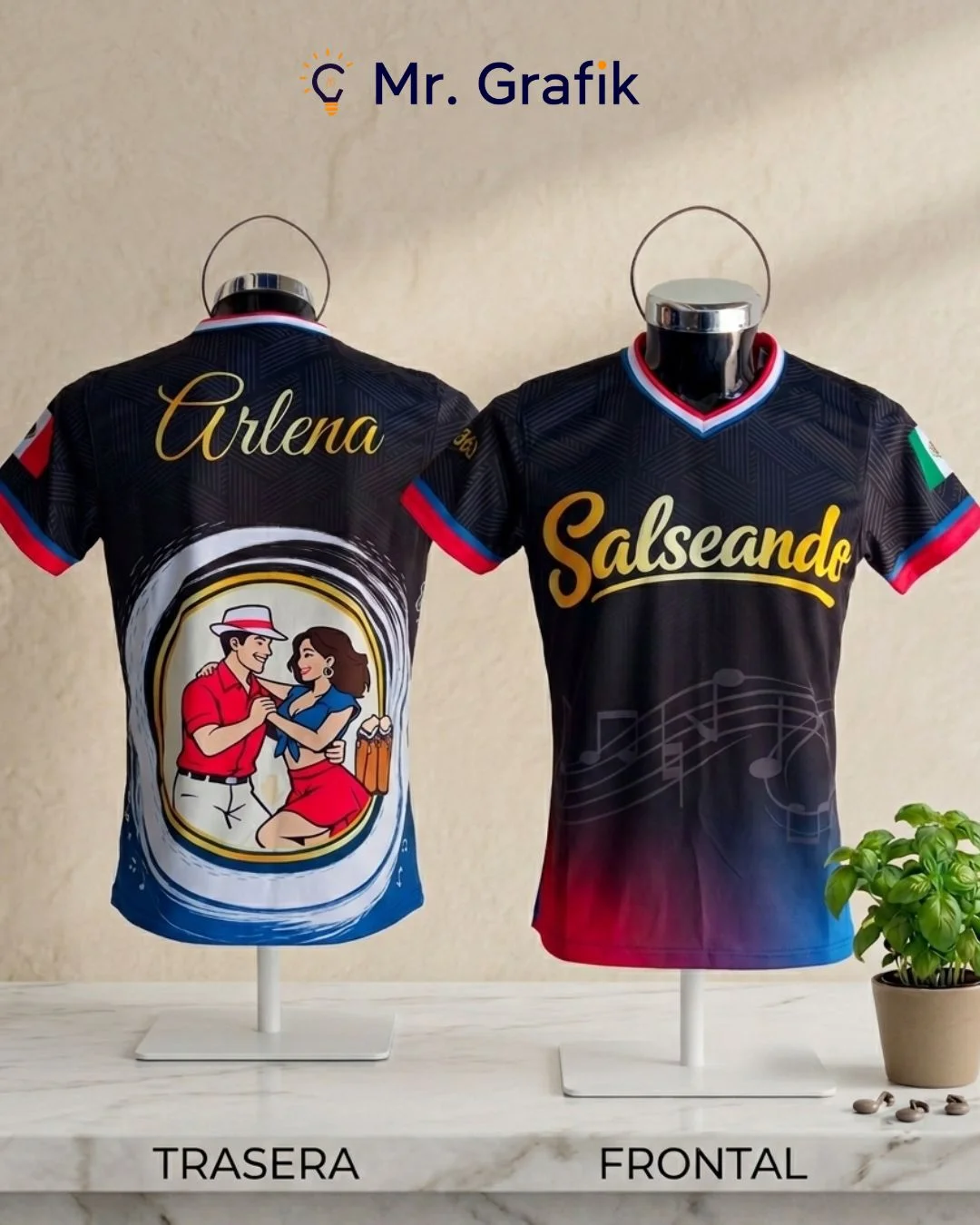 Playera personalizada Mr. Grafik